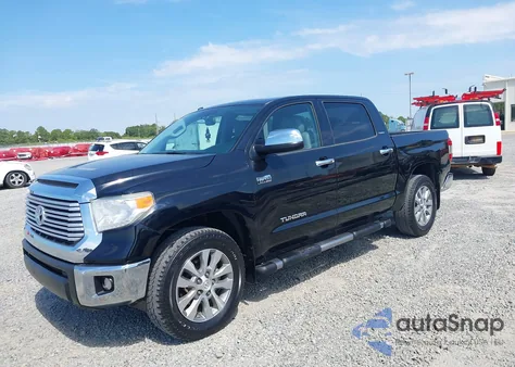 2014 Toyota Tundra Limited 5.7L V8 z USA, uszkodzony, nr VIN 5TFHW5F15EX413769